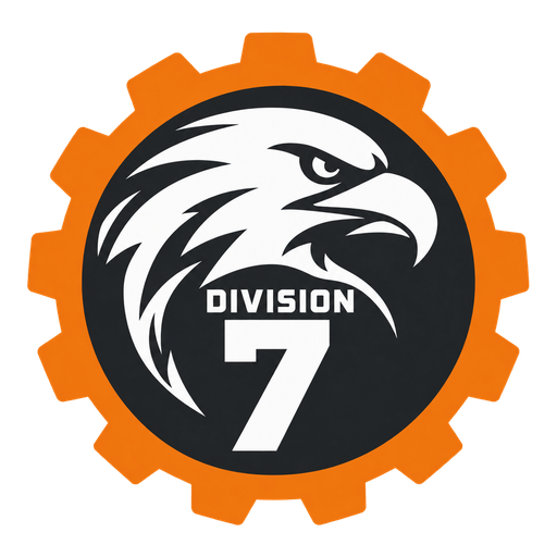 Division 7 official badge